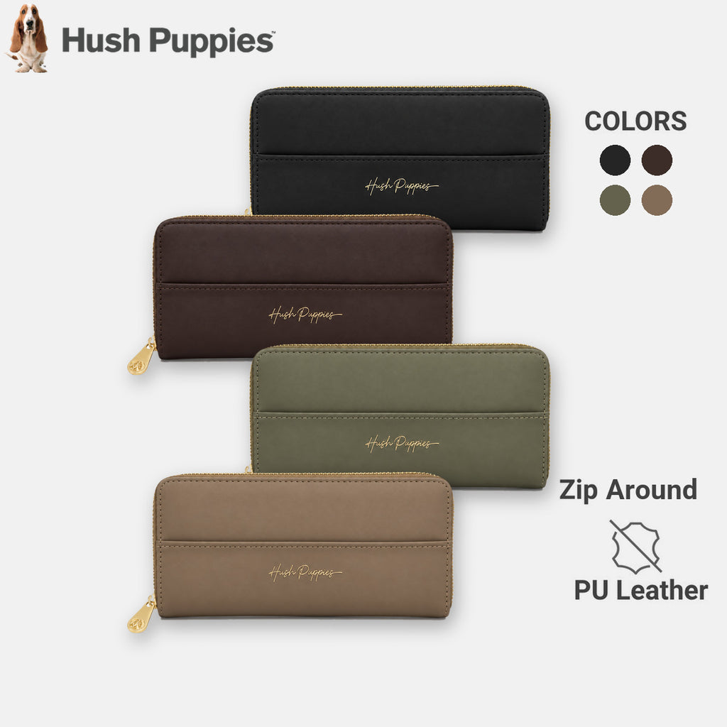 Women's Zip Around Long Purse | PU Leather | HLA679967