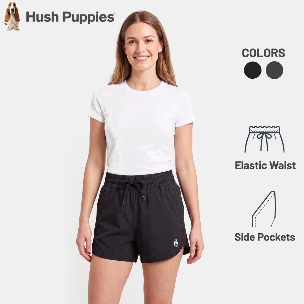 Women's Active Shorts with Zip Pocket | HLM579733