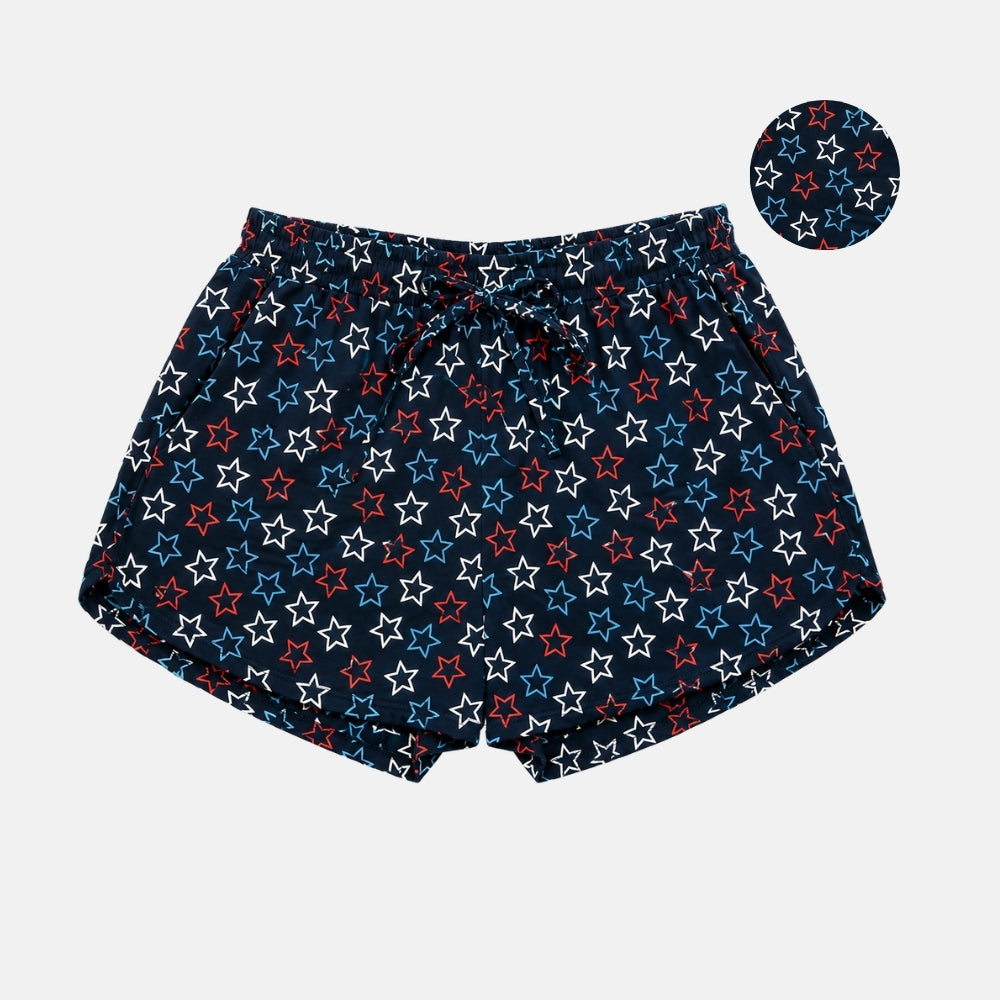 Ladies' Full Print Shorts | Cotton | HLM559690