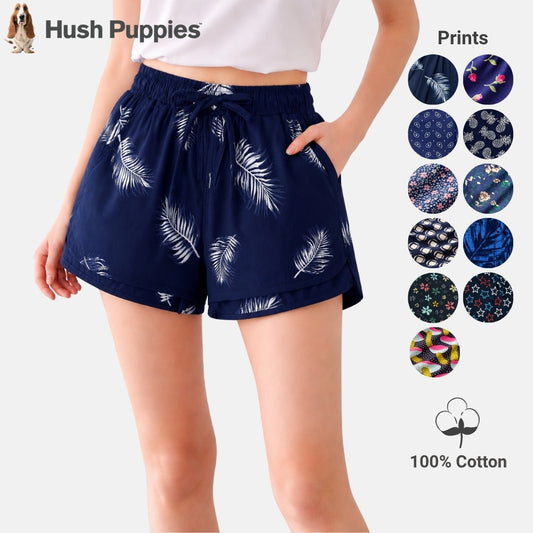 Ladies' Full Print Shorts | Cotton | HLM559690
