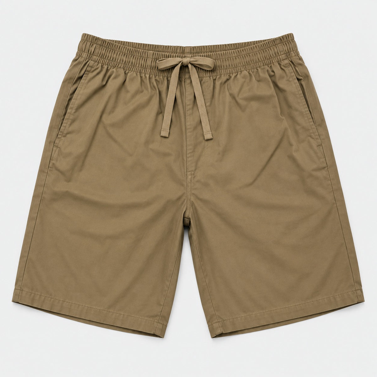Men's Woven Easy Shorts with Drawcord Waist | 100% Cotton | HMM651019