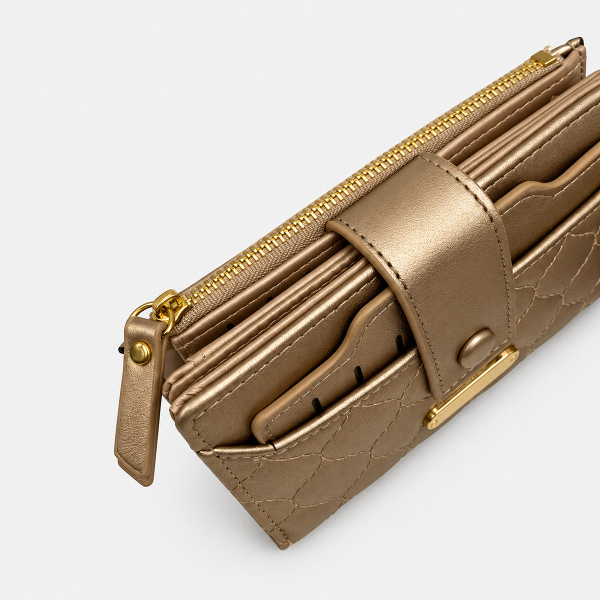 Women's Long Purse | PU Leather | HLA679962
