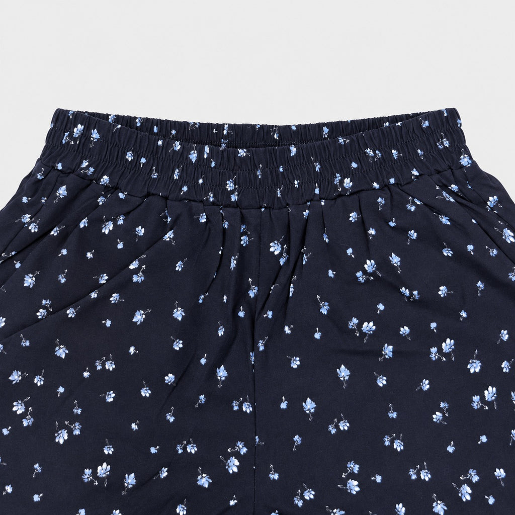 Women's Printed Easy Shorts | 100% Cotton | HLM639908