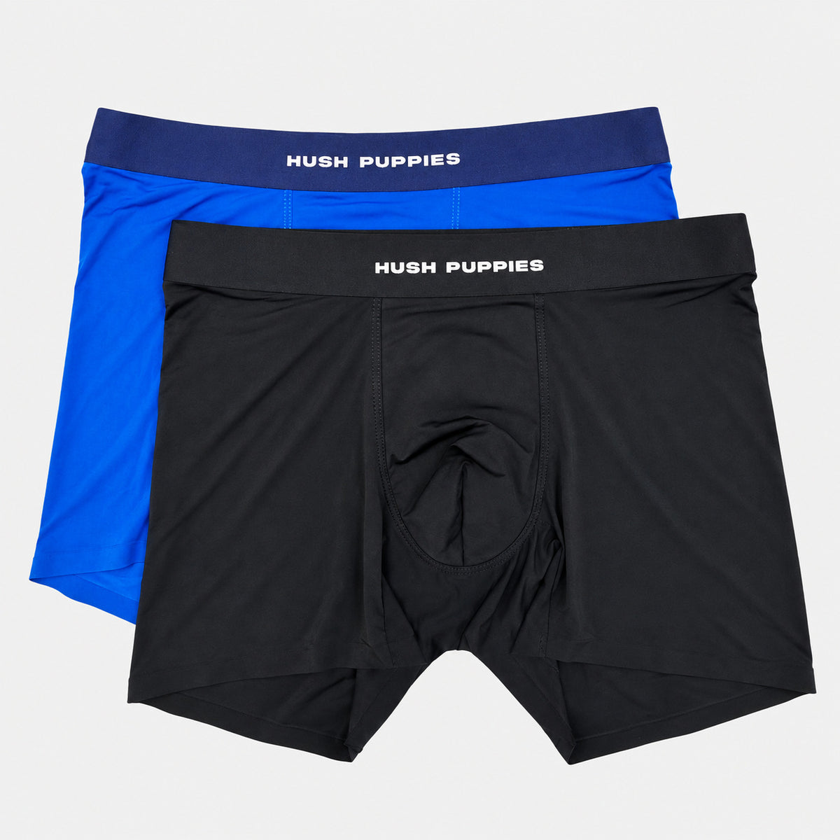 2pcs Men's Seamless Long Trunks | Microfiber Elastane | HMK639861