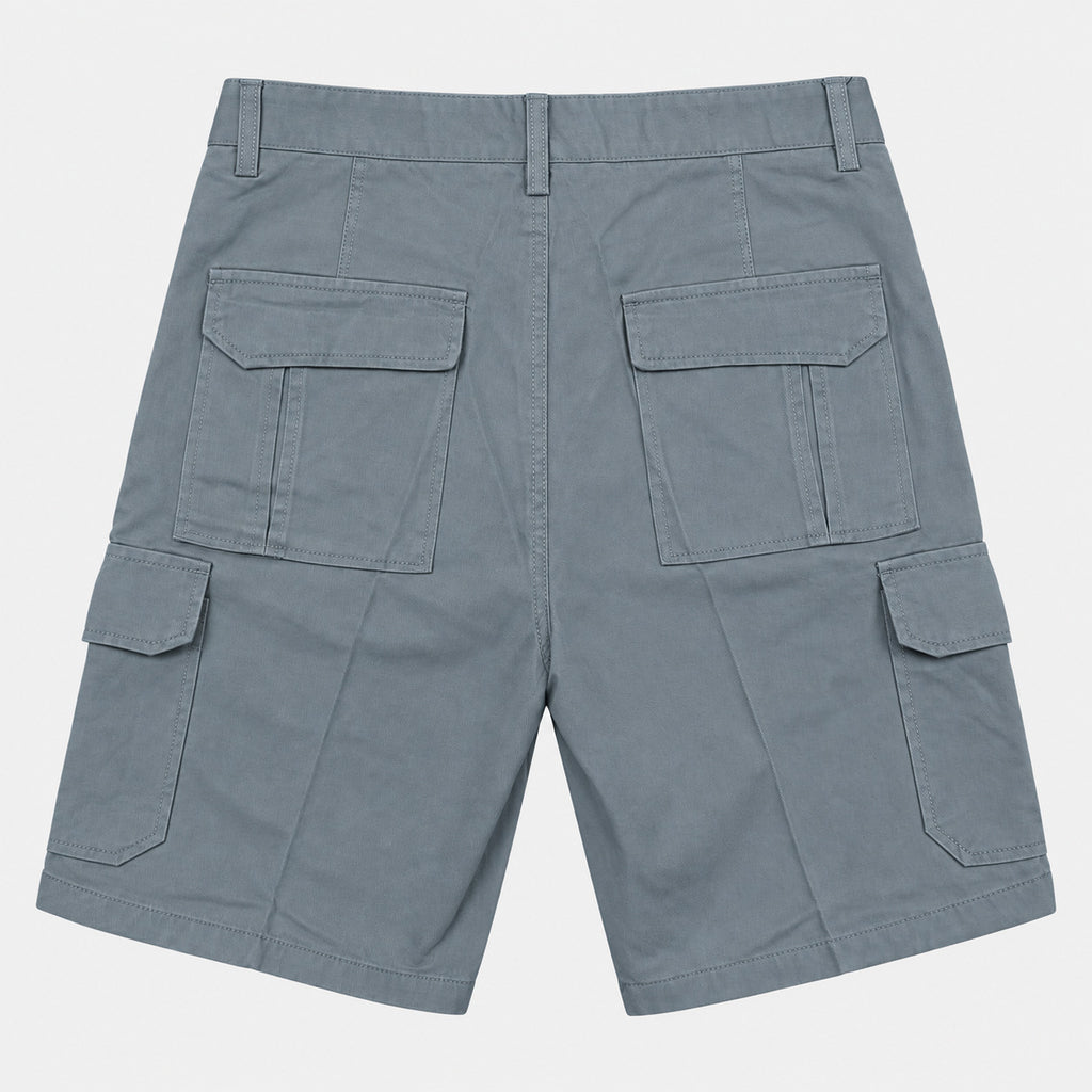 Men's Cargo Bermuda Shorts with Pleated Pockets | 100% Cotton Twill | HMM579849
