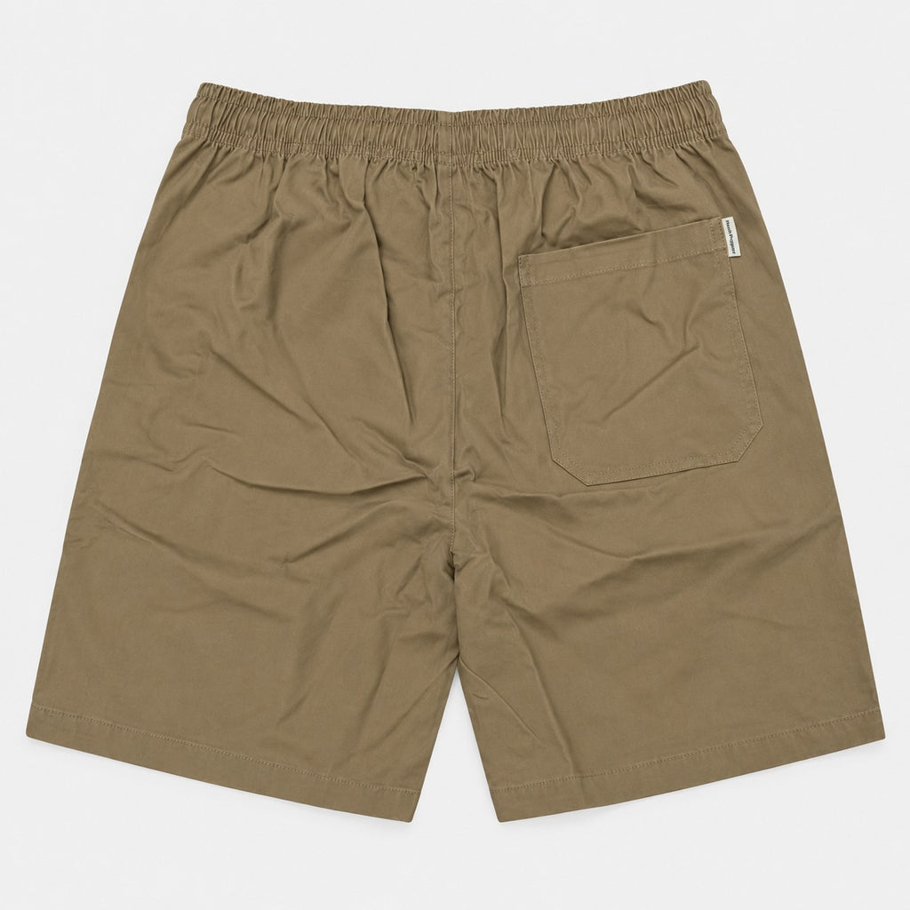 Men's Woven Easy Shorts with Drawcord Waist | 100% Cotton | HMM651019