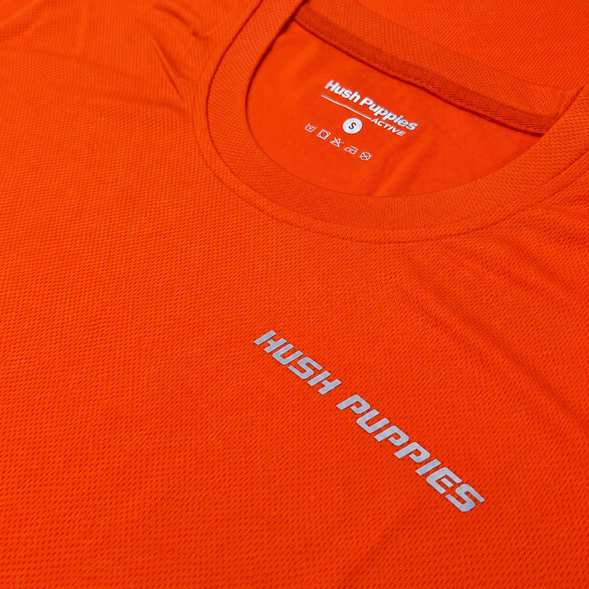 Men's Round Neck Mesh Active Tee | Quick Dry | HMT659923