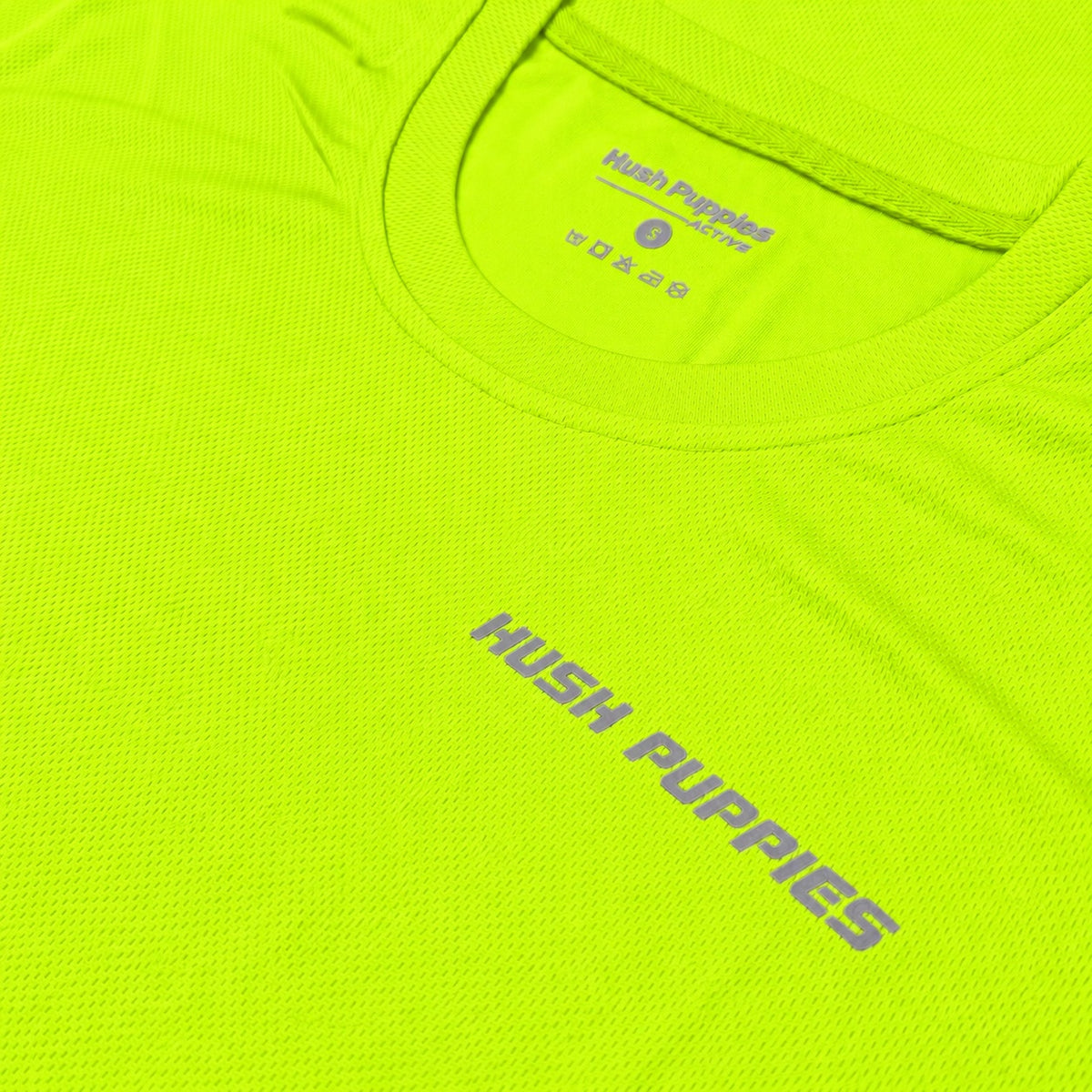 Men's Round Neck Mesh Active Tee | Quick Dry | HMT659923