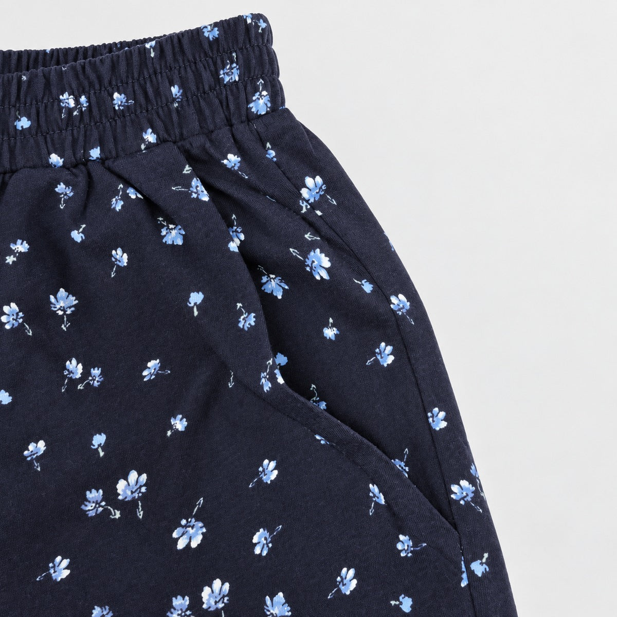 Women's Printed Easy Shorts | 100% Cotton | HLM639908