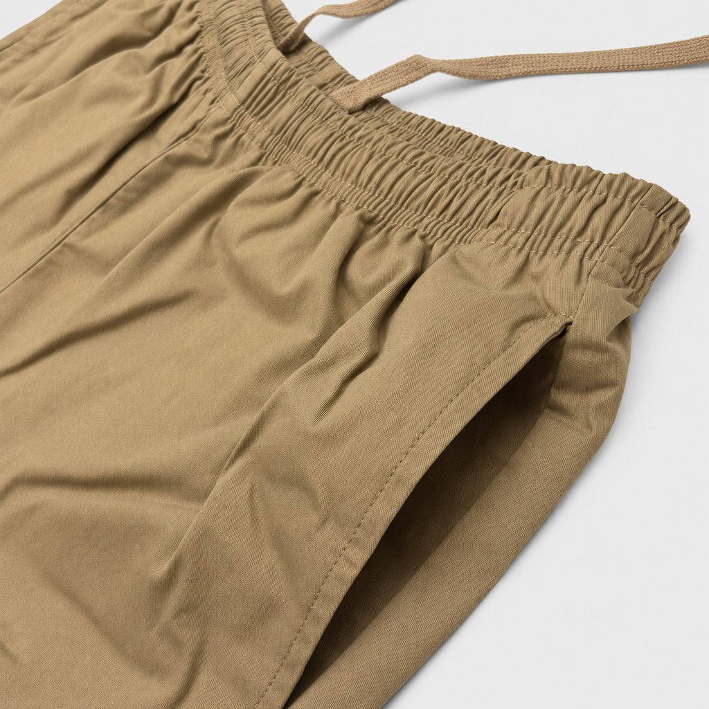 Men's Woven Easy Shorts with Drawcord Waist | 100% Cotton | HMM651019