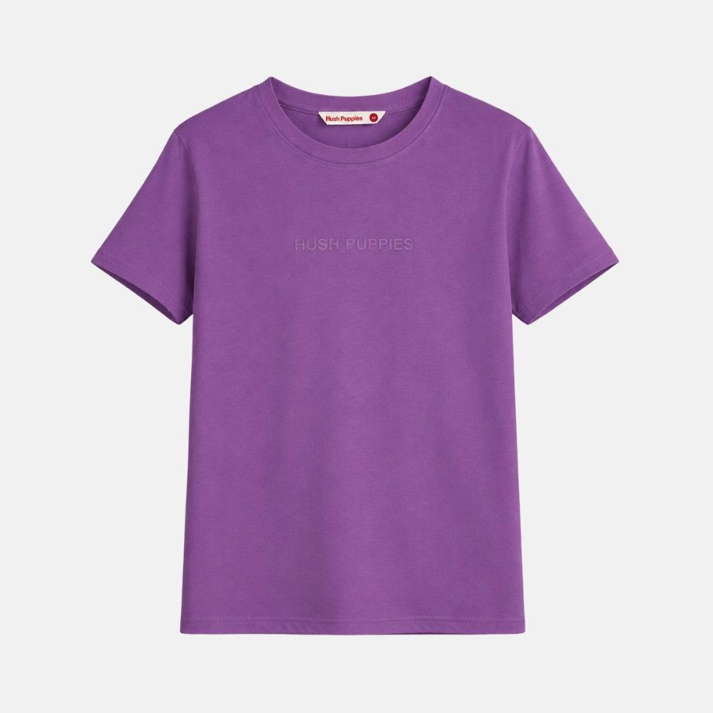 Hush Puppies Women Boxy Tee T-Shirt 100% Cotton HLT609873