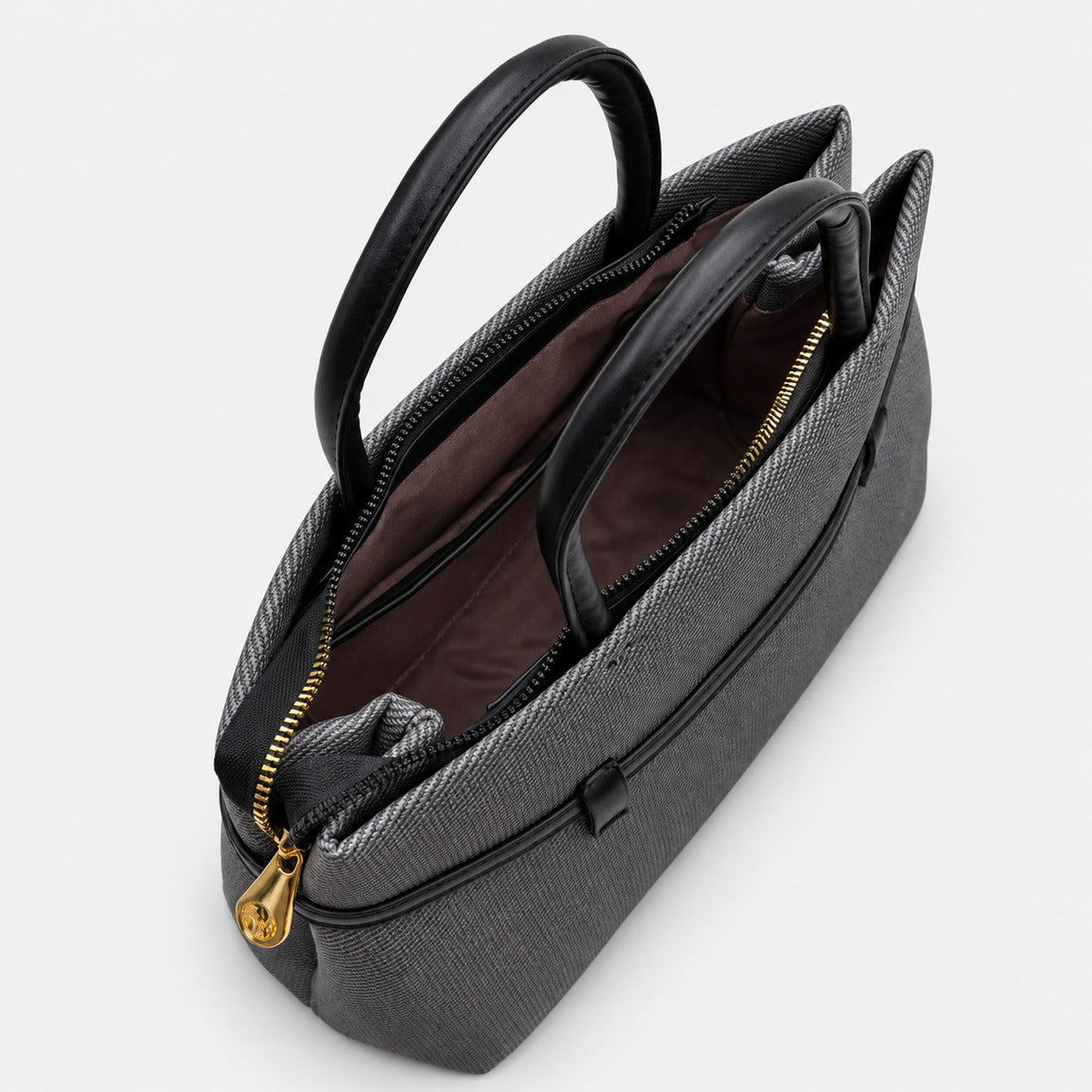 Women's Belted Top Handle Bag | Synthetic Leather | HLA659931