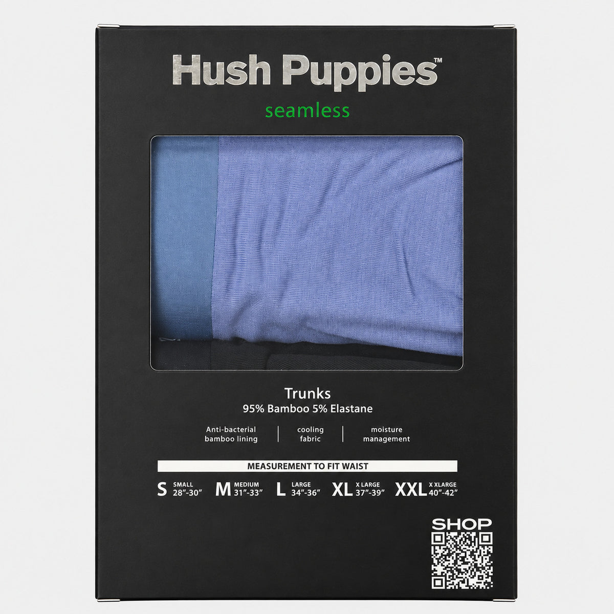 2pcs Men's Seamless Trunks | Bamboo Elastane | HMK639860