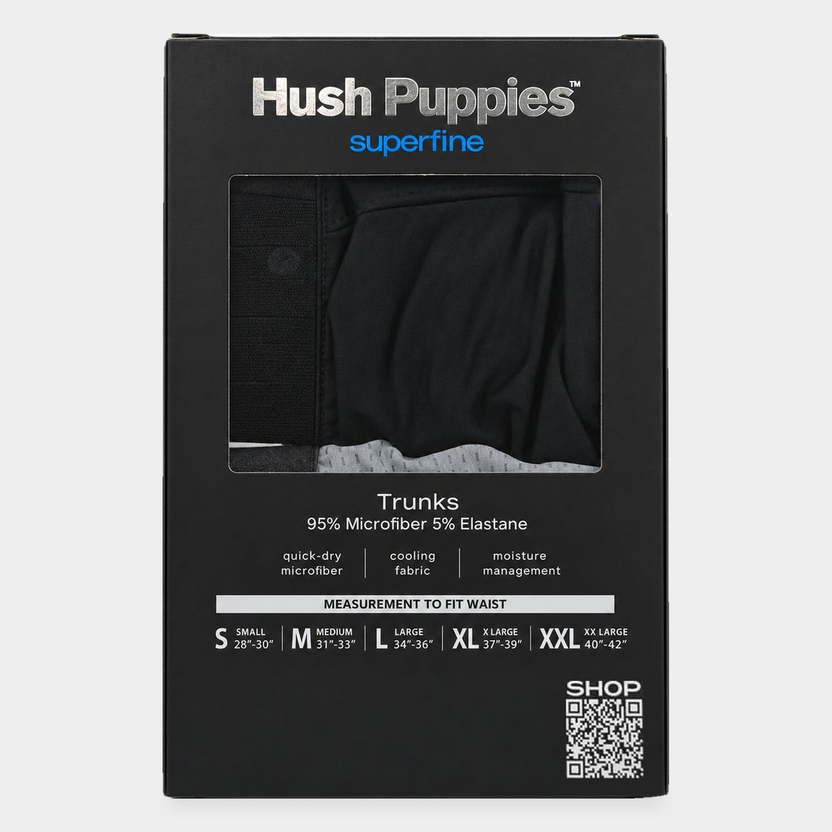 2pcs Men's Superfine Trunks | Microfiber Elastane | HMK671041