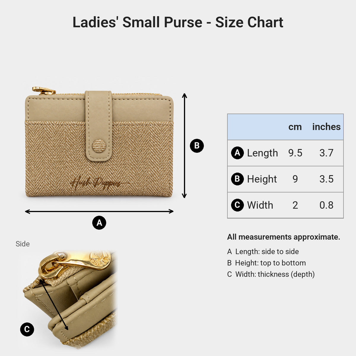 Women's Small Purse | Synthetic Leather | HLA679961
