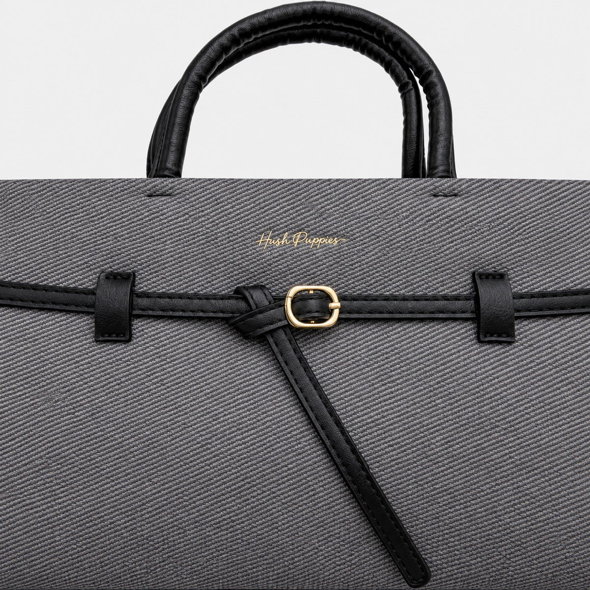 Women's Belted Top Handle Bag | Synthetic Leather | HLA659931