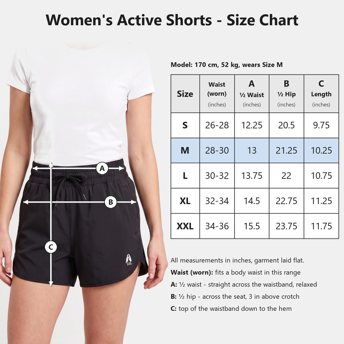 Women's Active Shorts with Zip Pocket | HLM579733