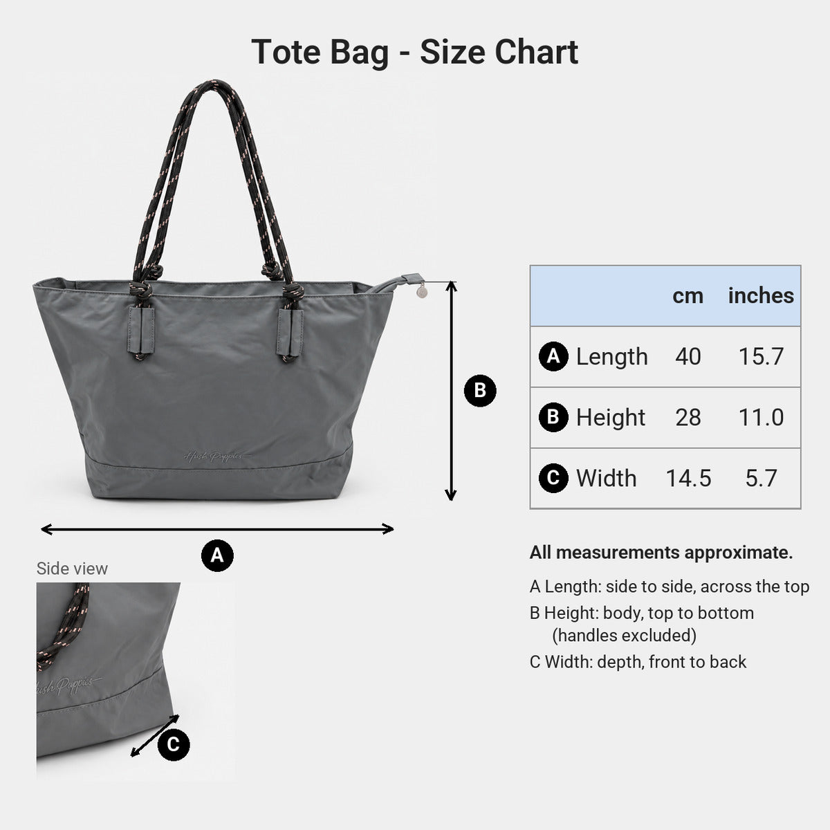 Women's Tote Bag | Nylon | HLA659938