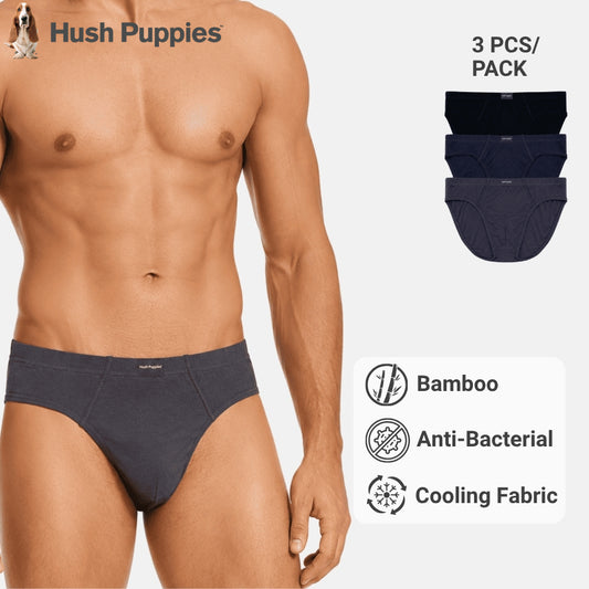 3pcs Men's Briefs | Bamboo Spandex | Mini | BP2322