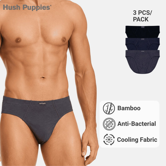 3pcs Men's Briefs | Bamboo Spandex | Mini | BP2322