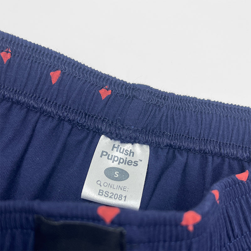 2pcs Men's Knit Boxer Shorts Printed Check & Solid Color | Combed Cotton | BS2081