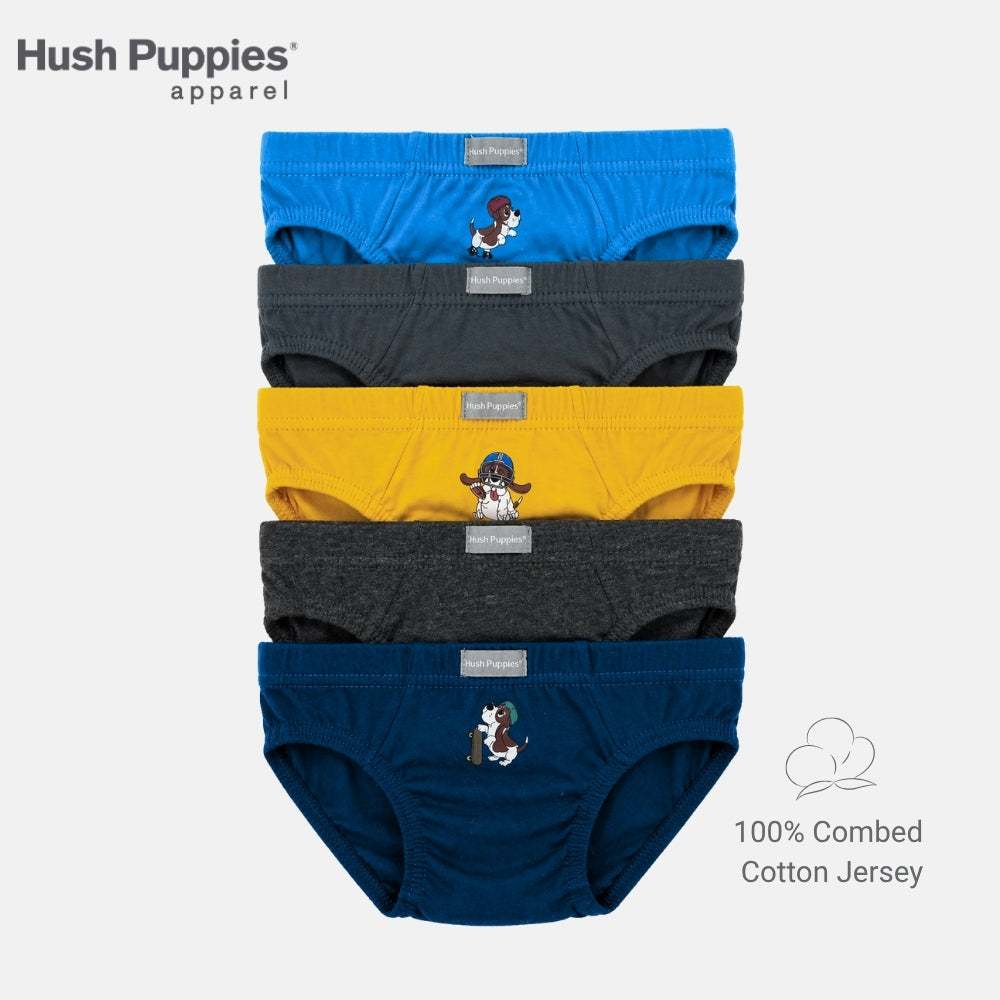 5pcs Boys' Briefs | 100% Combed Cotton | Mini HBB278324