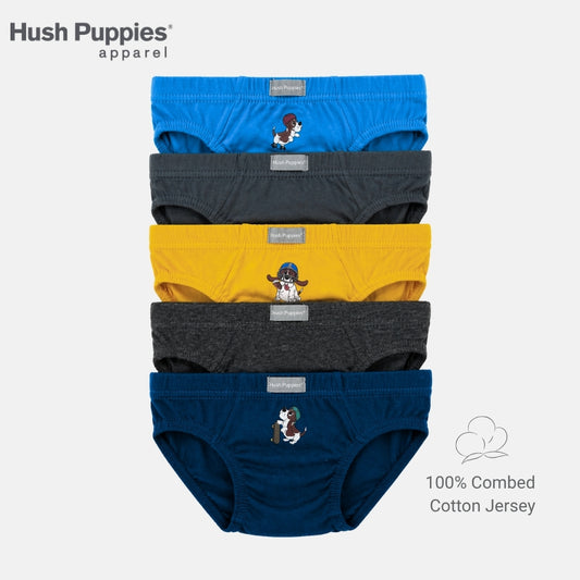 5pcs Boys' Briefs | 100% Combed Cotton | Mini HBB278324