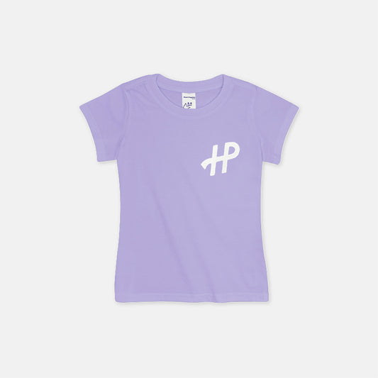 Girl's Round Neck Family Graphic Tee | 100% Cotton Single Jersey | HGT419144LLC