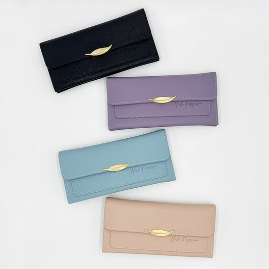 Ladies Long Wallet | PU Leather | HLA509679