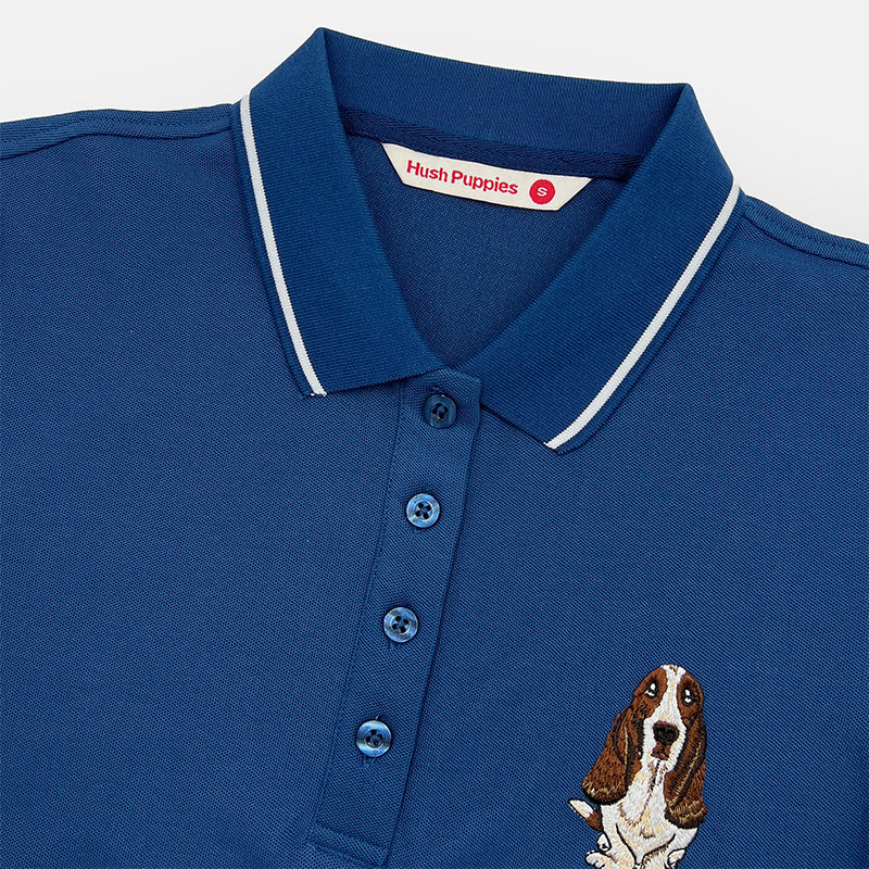 Ladies Polo Dress with Big Dog Pique | Cotton | HLD278467