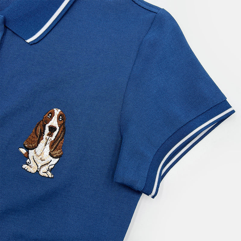 Ladies Polo Dress with Big Dog Pique | Cotton | HLD278467