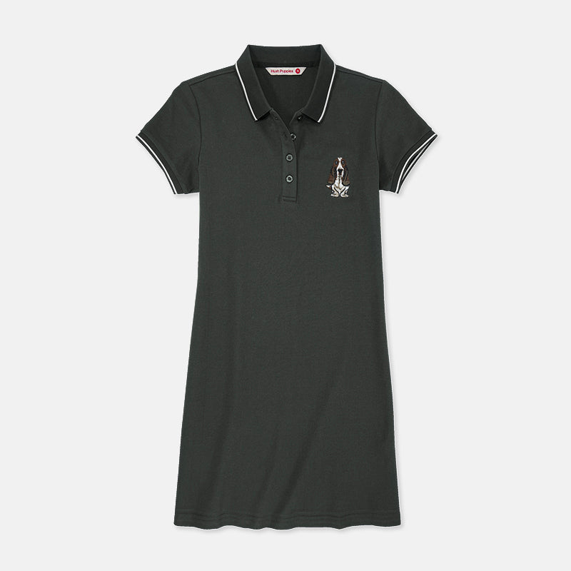 Ladies Polo Dress with Big Dog Pique | Cotton | HLD278467