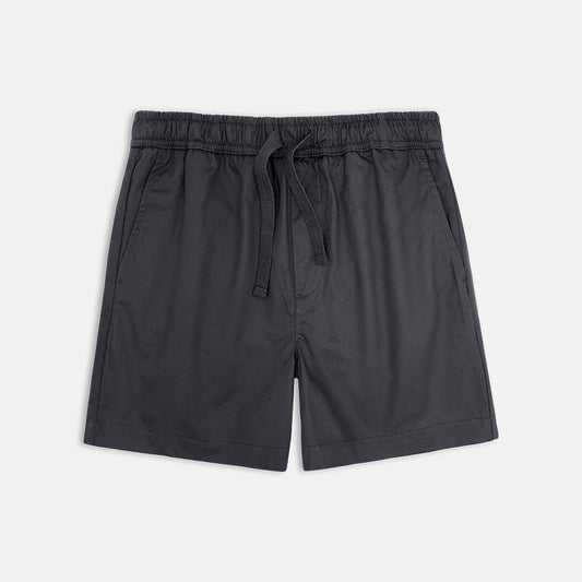 Ladies' Woven Shorts | 100% Cotton Twill | HLM288558BLK