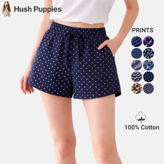 Ladies' Full Print Shorts | Cotton | HLM559690