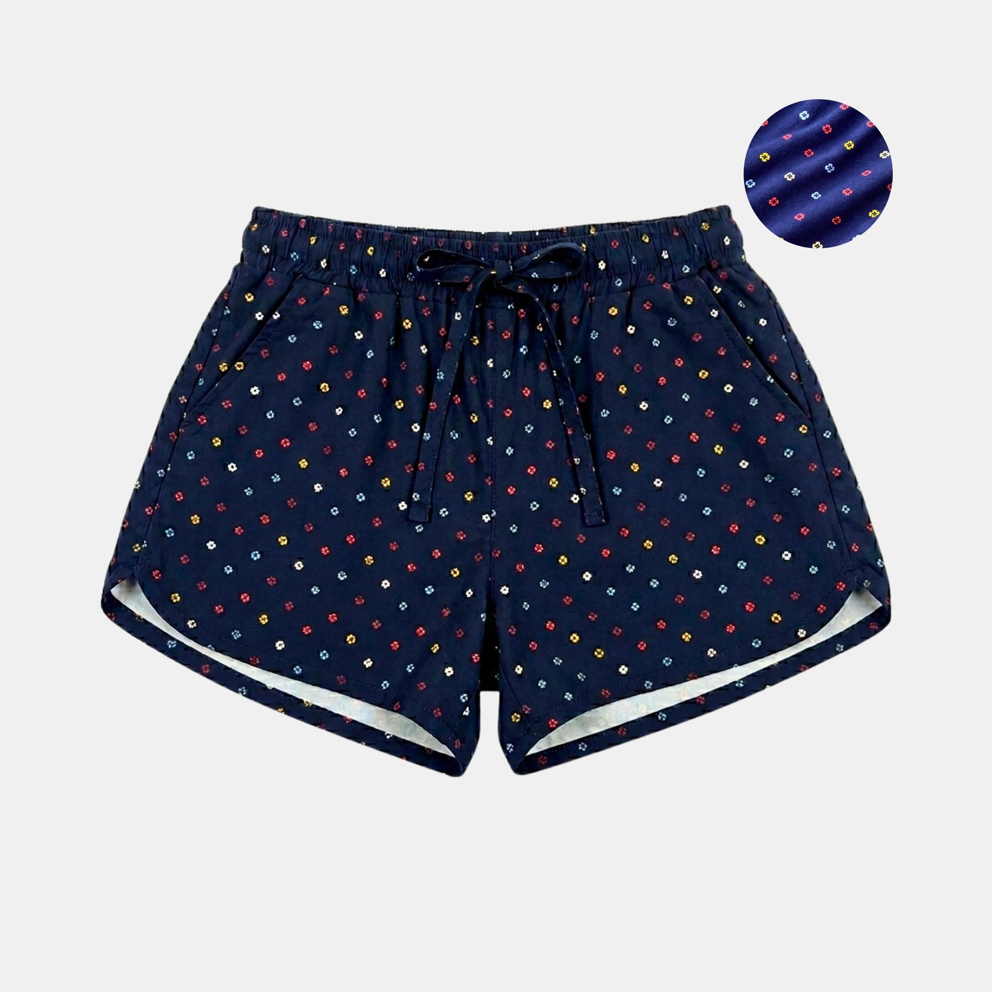 Ladies' Full Print Shorts | Cotton | HLM559690