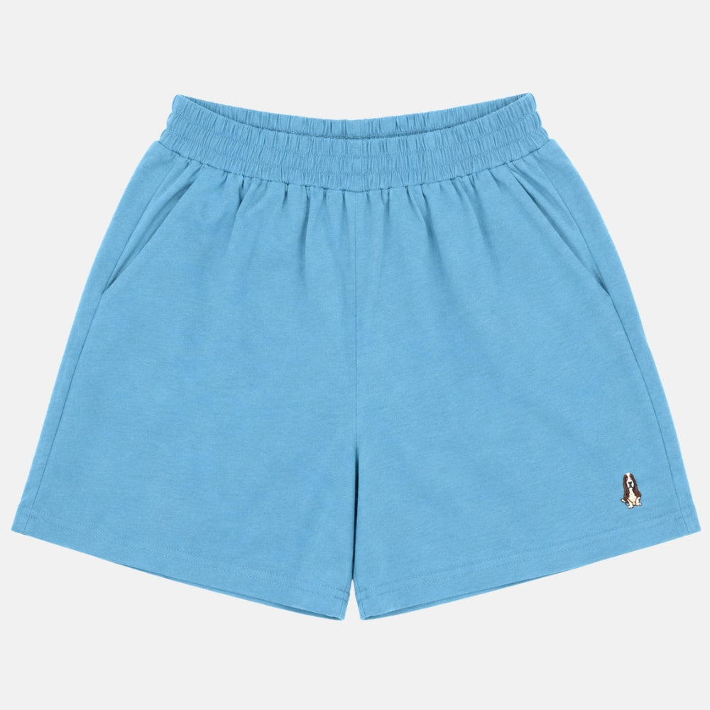 Ladies' Easy Shorts Solid | 100% Cotton | HLM609867