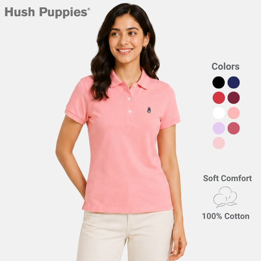 Ladies' Basic Polo With Embroidery | 100% Cotton | HLP208118