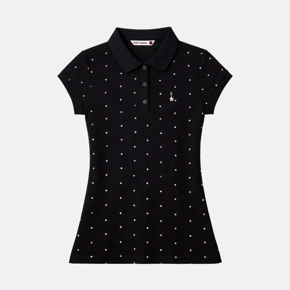 Ladies' Full Print Polo Dots | 100% Pique Cotton | HLP559725