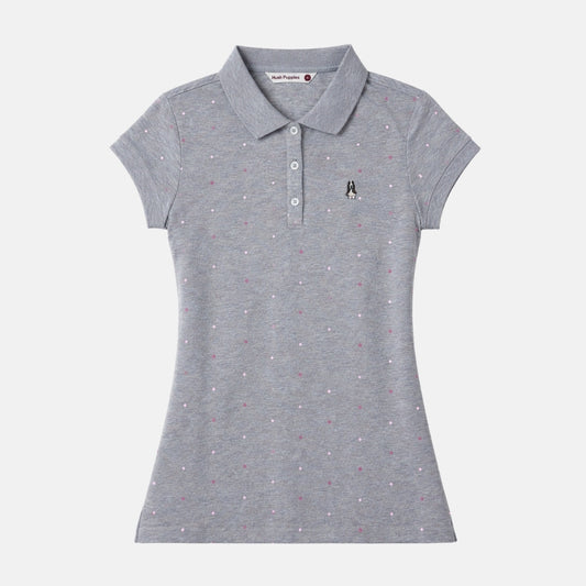 Ladies' Full Print Polo Dots | 100% Pique Cotton | HLP559725