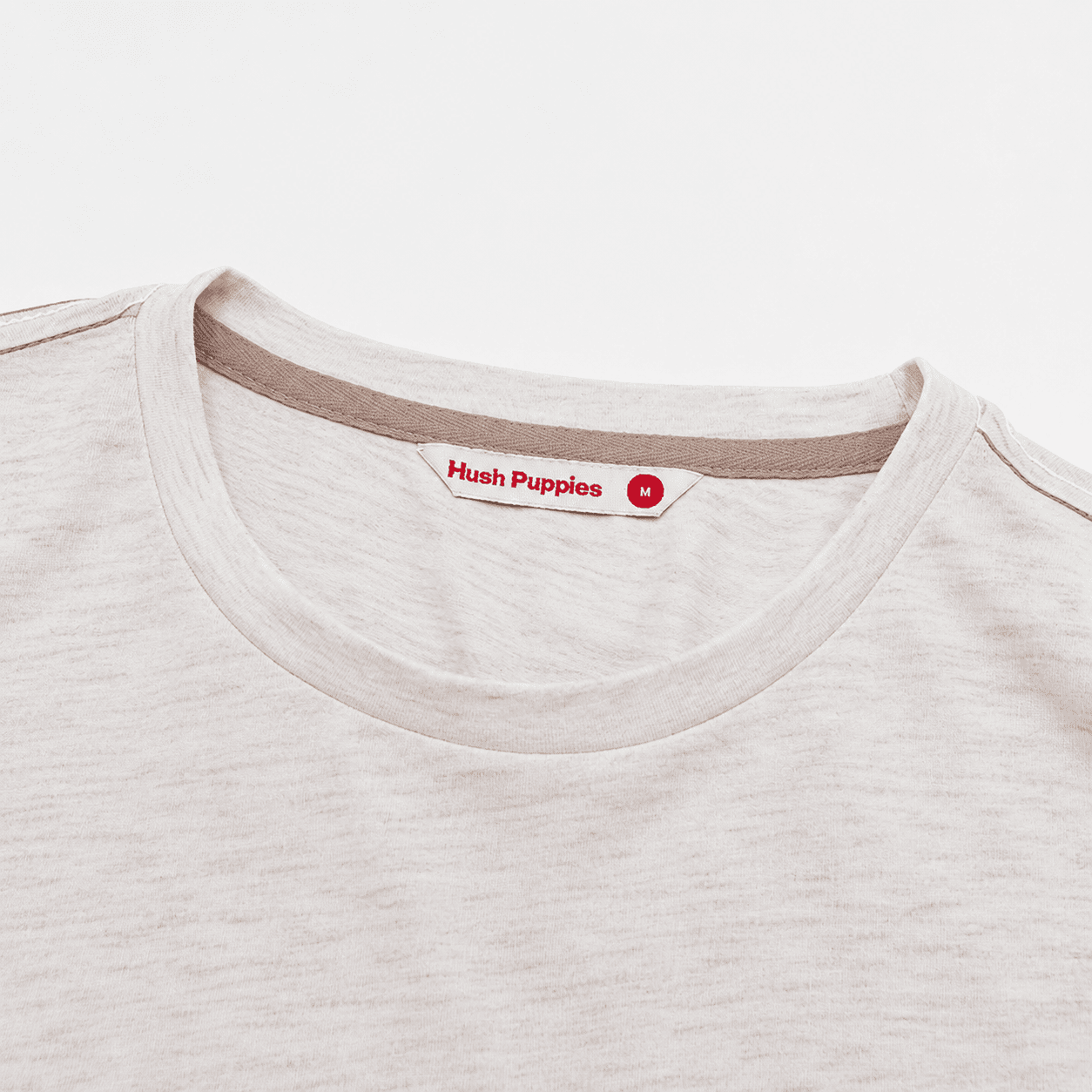 Ladies' Round Neck Basic Tee With Embroidery | HLT308650AS1