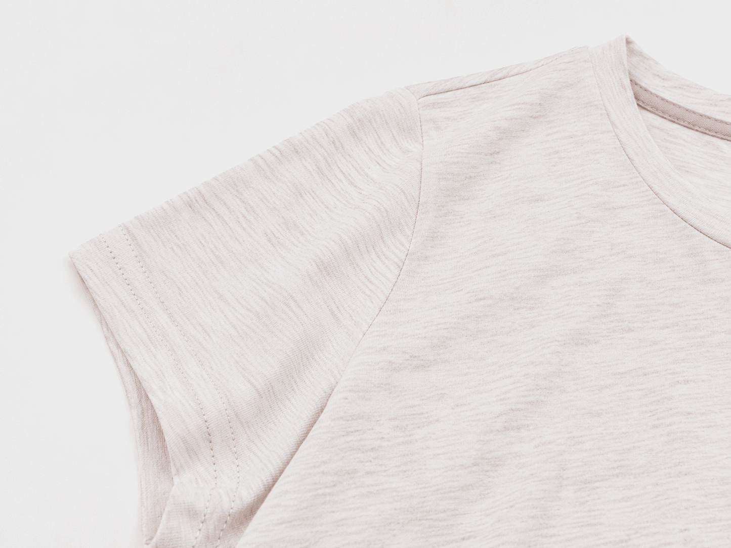 Ladies' Round Neck Basic Tee With Embroidery | HLT308650AS1