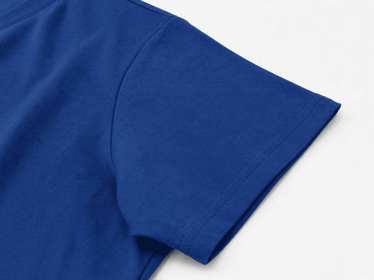 Ladies' V-Neck Basic Tee With Embroidery | Cotton Mixed | HLT409327