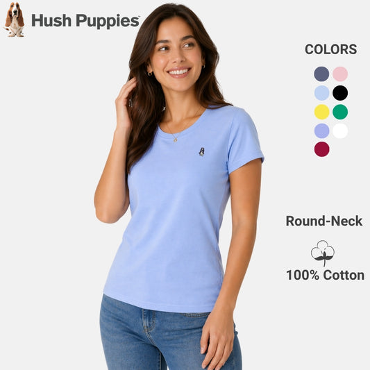 Ladies' Round-Neck Tee | 100% Cotton | HLT409439
