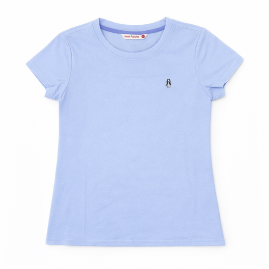 Ladies' Modern Fit Round-Neck Tee | 100% Cotton | HLT409439