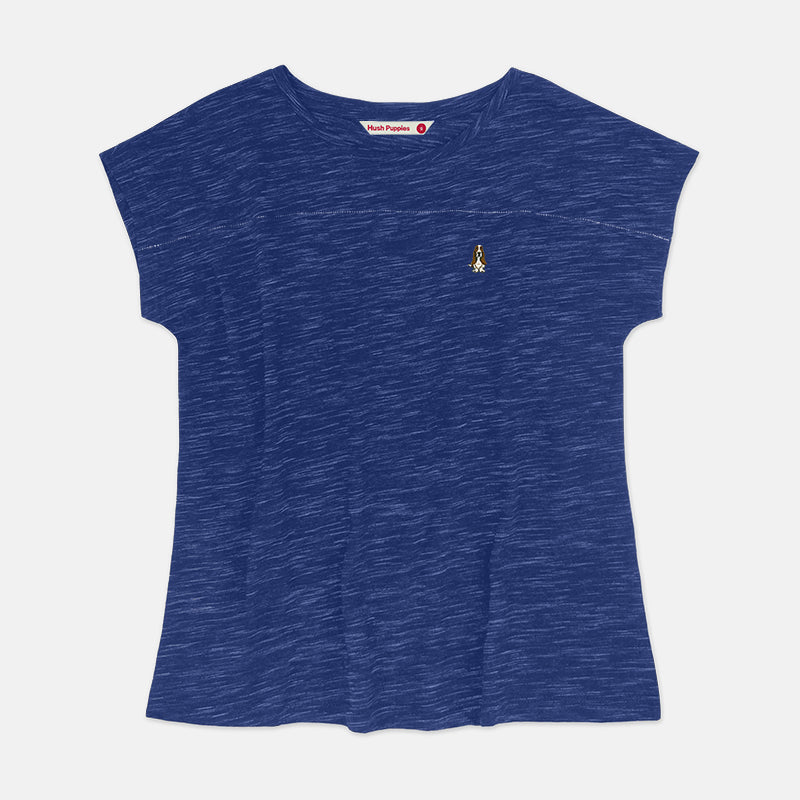 Ladies' Tee with Embroidery | Cut & Sew | HLT409442