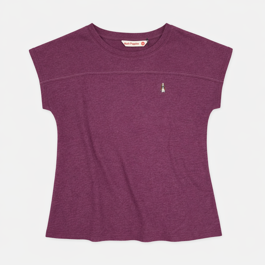 Ladies' Tee with Embroidery | Cut & Sew | HLT409442