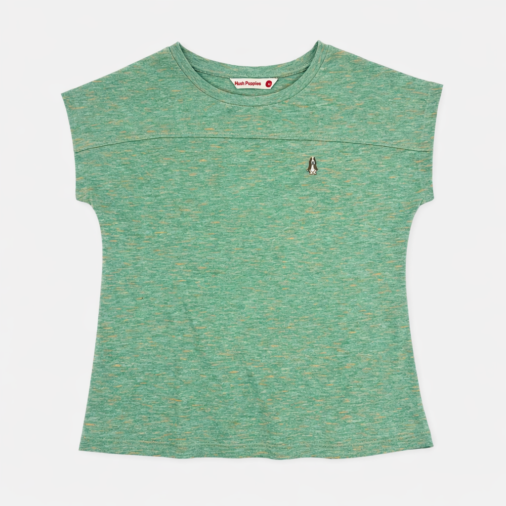 Ladies' Tee with Embroidery | Cut & Sew | HLT409442