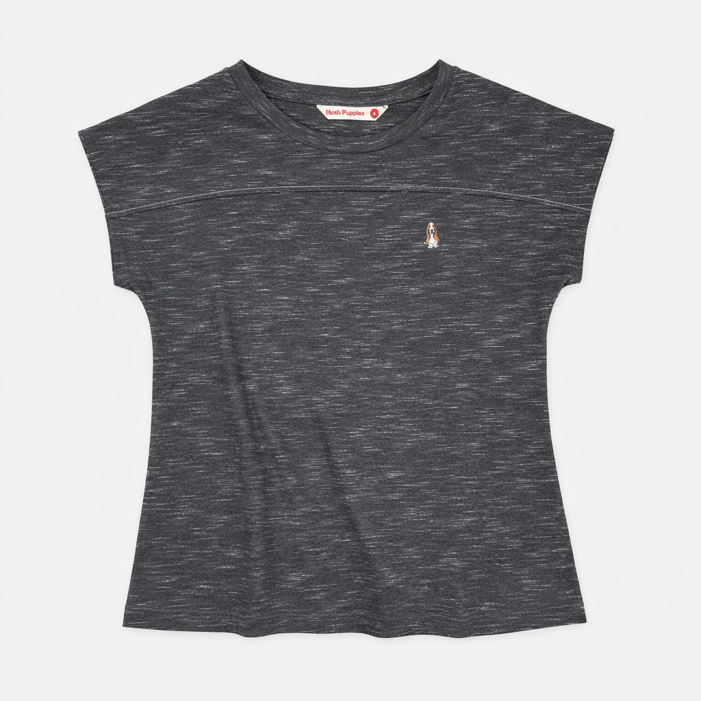 Ladies' Tee with Embroidery | Cut & Sew | HLT409442