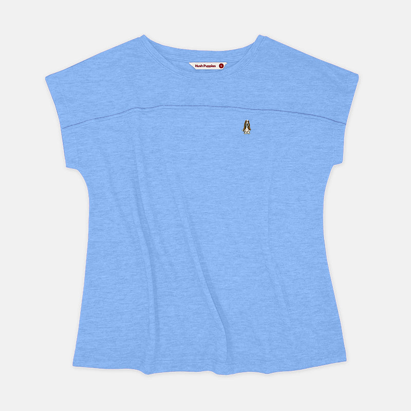 Ladies' Tee with Embroidery | Cut & Sew | HLT409442