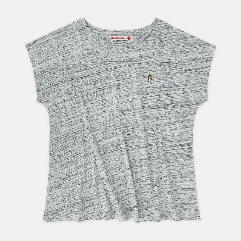 Ladies' Tee with Embroidery | Cut & Sew | HLT409442